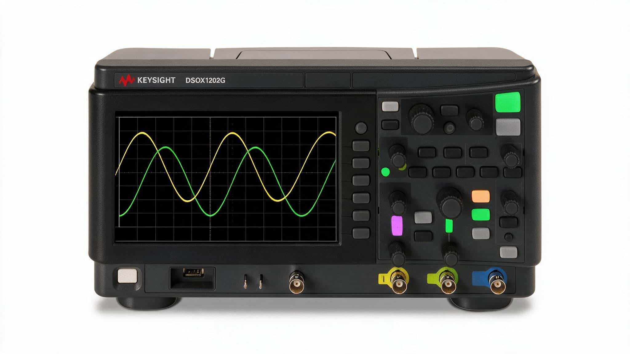 Máy hiện sóng Keysight DSOX1202G studio nền trắng