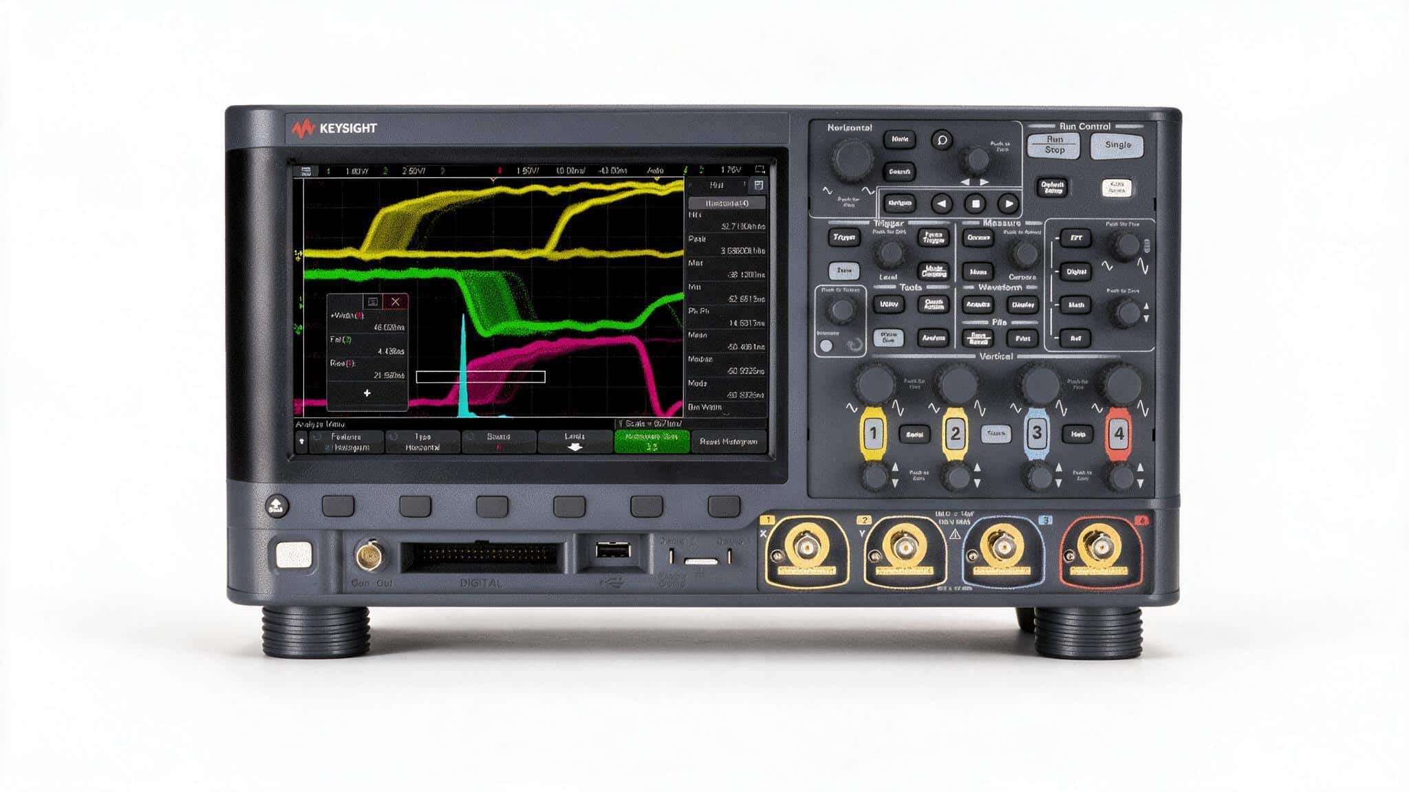 Máy hiện sóng Keysight DSOX3024G dòng 3000G X-Series studio nền trắng