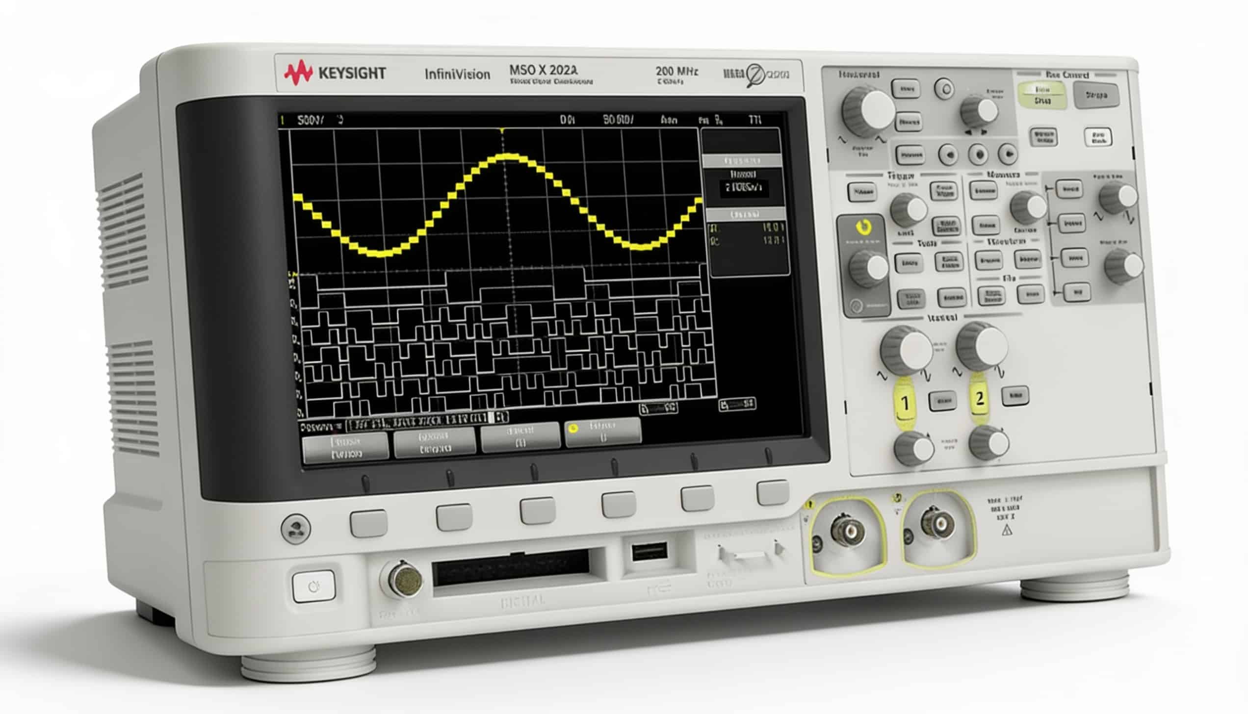 Máy hiện sóng Keysight DSOX2002A 2000X-Series studio nền trắng
