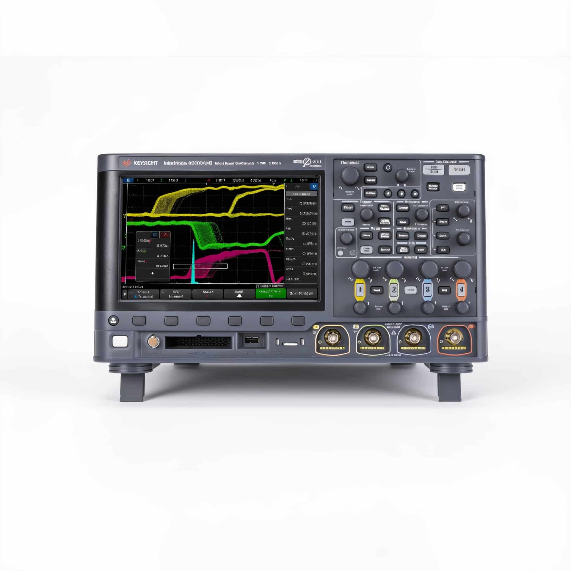 Máy hiện sóng Keysight DSOX3024G 200 MHz 4 kênh chính diện trên nền trắng studio