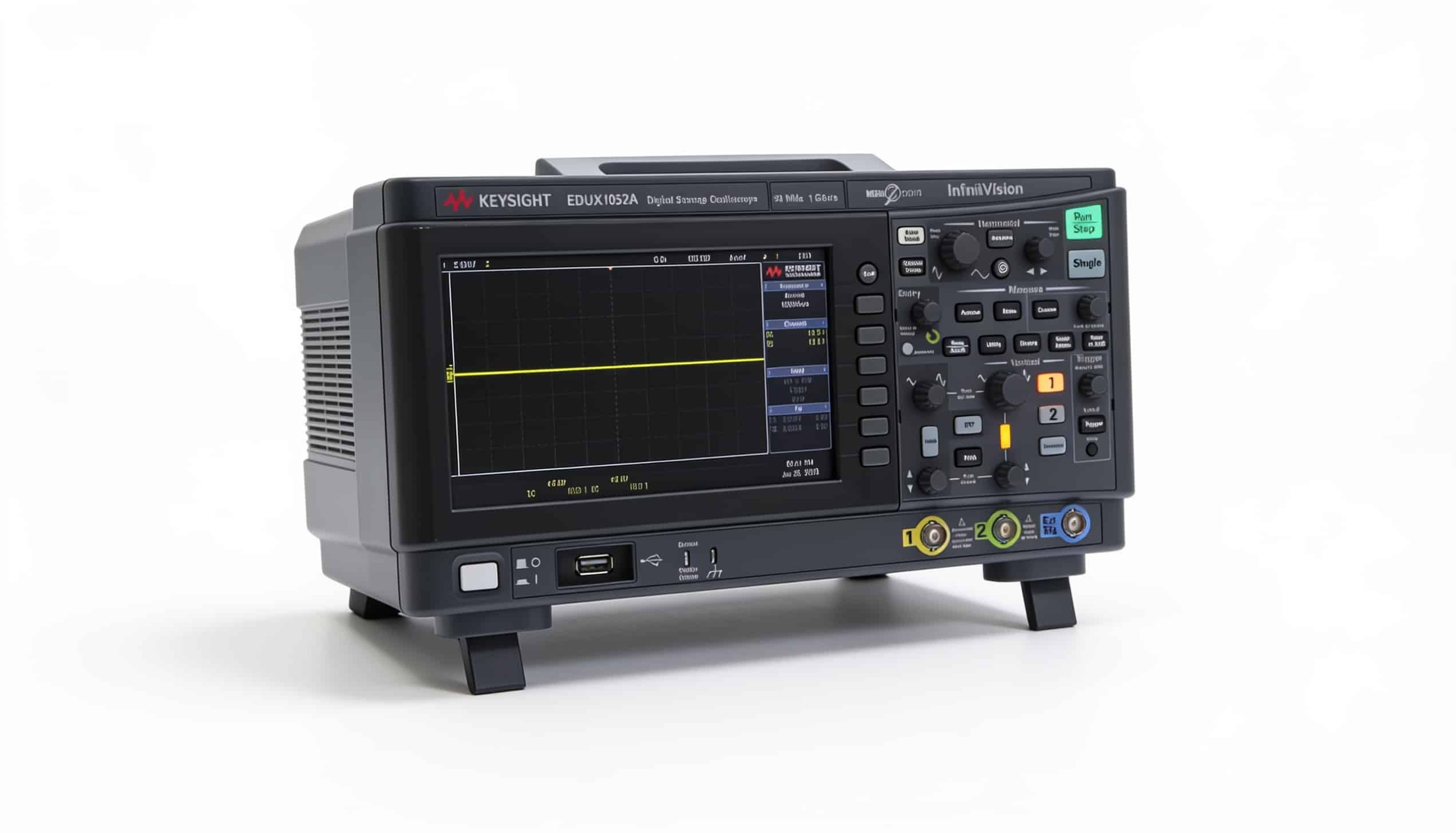 Máy hiện sóng Keysight EDUX1052G 50 MHz studio nền trắng