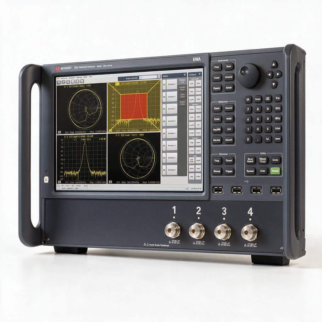 Máy phân tích mạng ENA Keysight E5080B bốn cổng thử chính diện studio
