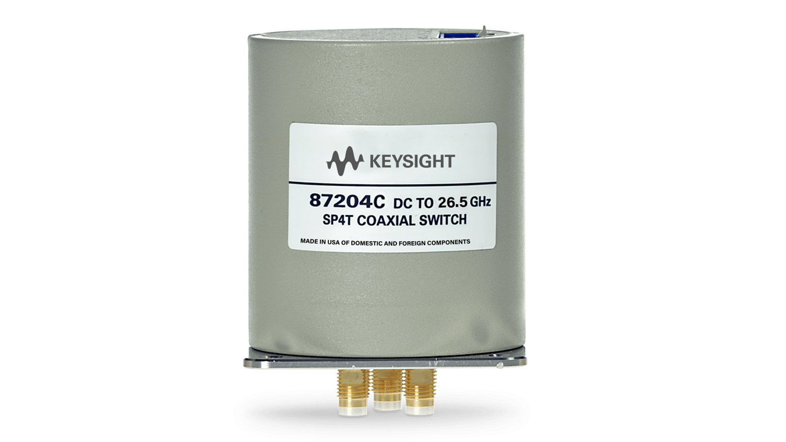 Multiport Coaxial Switch, DC to 26.5 GHz, SP4T Keysight 87204C