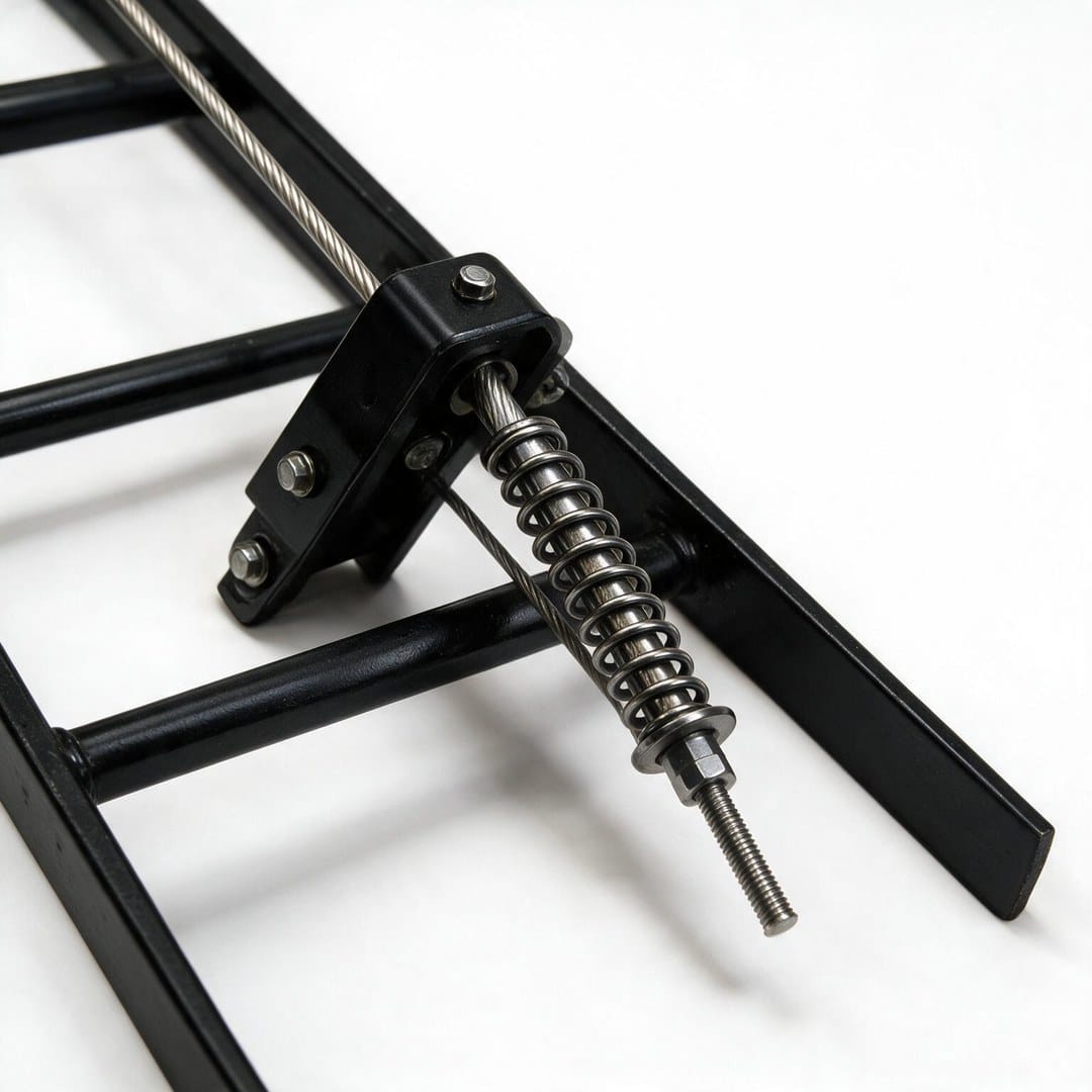 Bracket dưới và cụm căng cáp của hệ thống cứu sinh dọc 3M Lad-Saf
