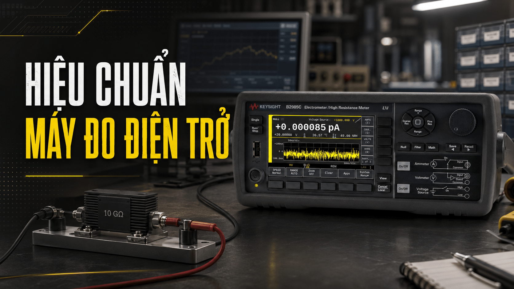 Dịch vụ hiệu chuẩn máy đo điện trở