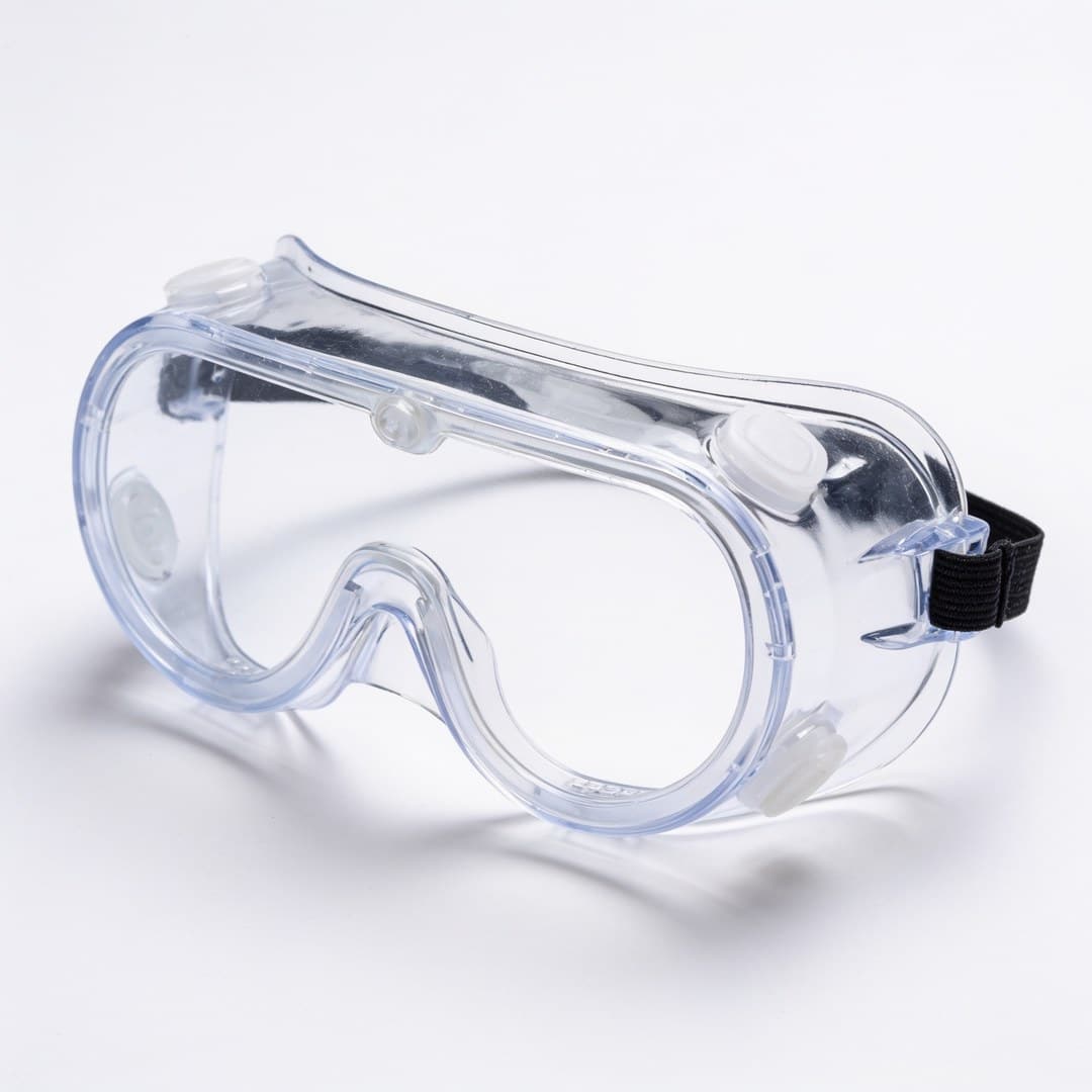 Kính goggle chống hóa chất 3M lỗ thông hơi gián tiếp nền trắng