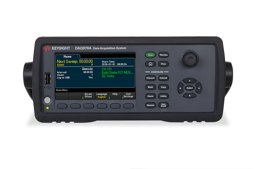 Hệ thống thu thập dữ liệu / chuyển mạch Keysight 34972A Hệ thống thu thập dữ liệu / chuyển mạch Keysight 34972A