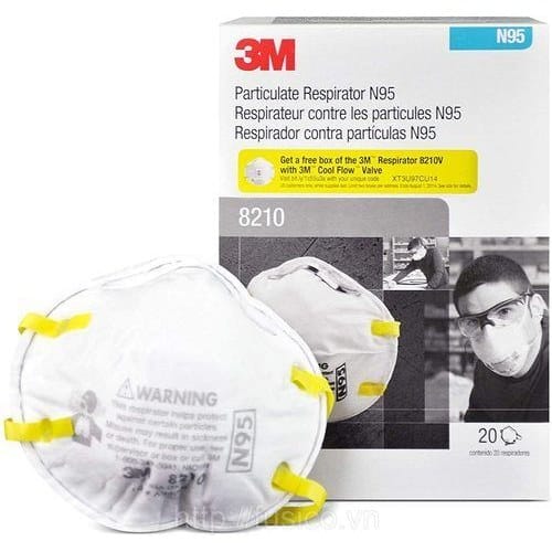 Khẩu trang 3M 8210 N95 chống bụi