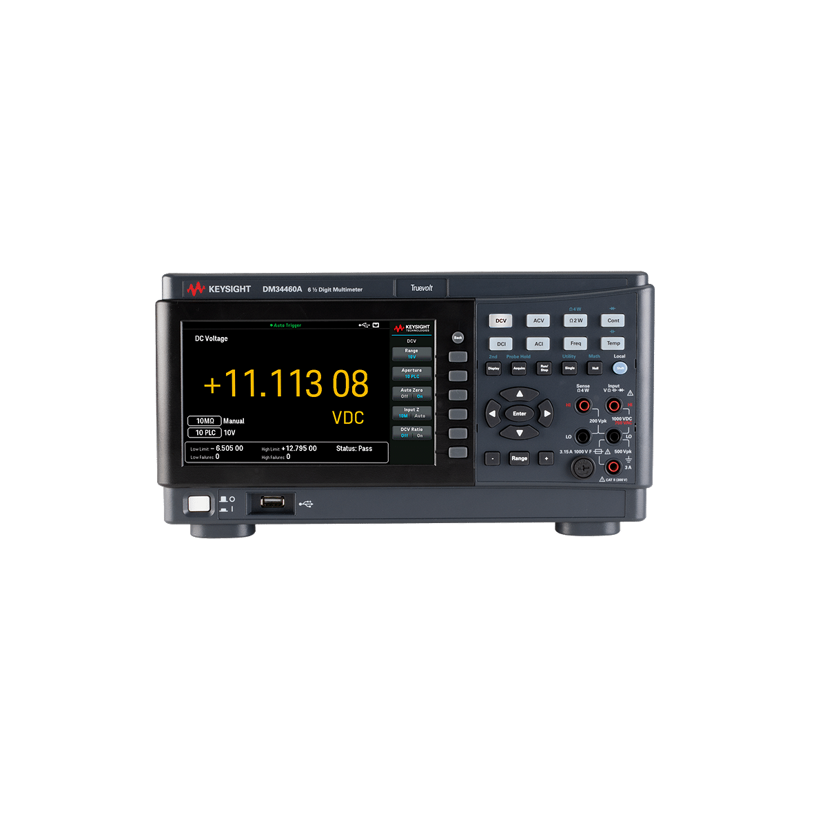 Đồng hồ vạn năng kỹ thuật số Keysight DM34460A (6½digit; 1000VDC, 750VAC, 3A)