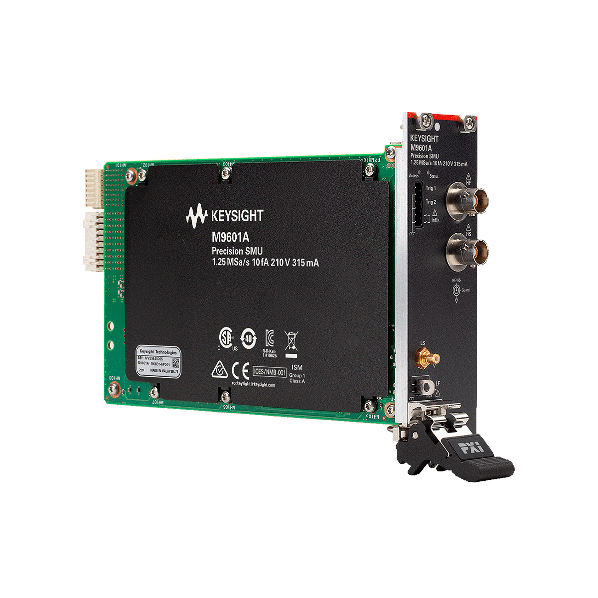 Module kiểm tra đặc tính linh kiện bán dẫn SMU Keysight M9601A (1.25 MSa/s, 10 fA, 210 V, 315 mA)