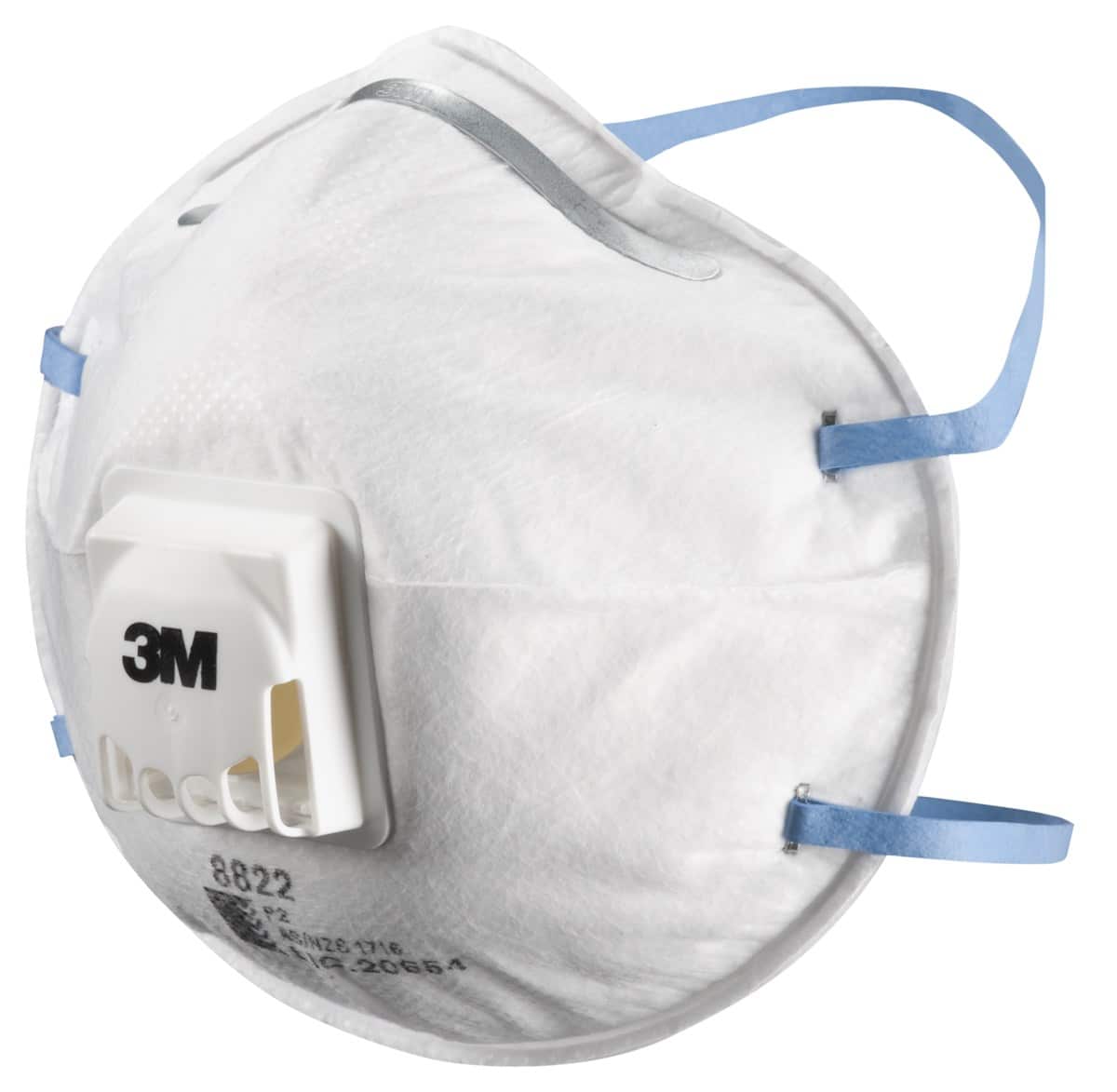 Khẩu trang 3M 8822 P2 có van – ảnh chính hãng 3M