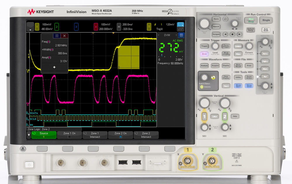 Máy hiện sóng tín hiệu hỗn hợp (MSO) Keysight MSOX4032A Máy hiện sóng tín hiệu hỗn hợp (MSO) Keysight MSOX4032A