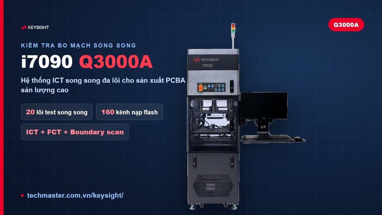 Hệ thống kiểm tra bo mạch song song Keysight i7090 Q3000A