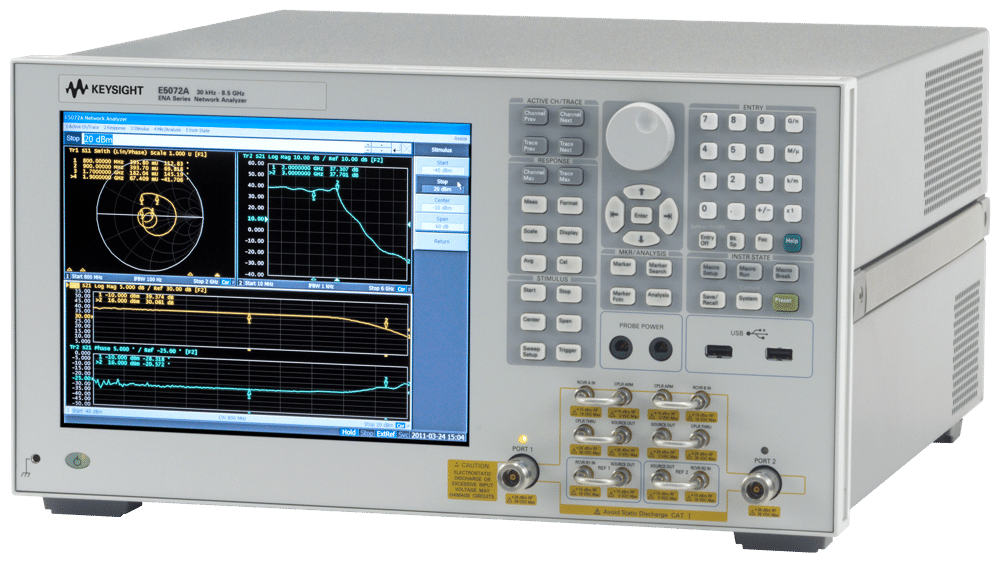 Máy phân tích mạng ENA Keysight E5072A Máy phân tích mạng ENA Keysight E5072A