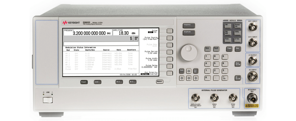 Máy phát tín hiệu analog PSG Keysight E8663D Máy phát tín hiệu analog PSG Keysight E8663D