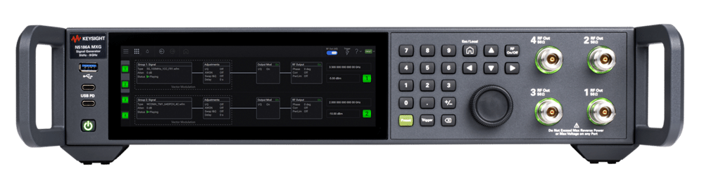Máy phát tín hiệu vector MXG Keysight N5186A Máy phát tín hiệu vector MXG Keysight N5186A