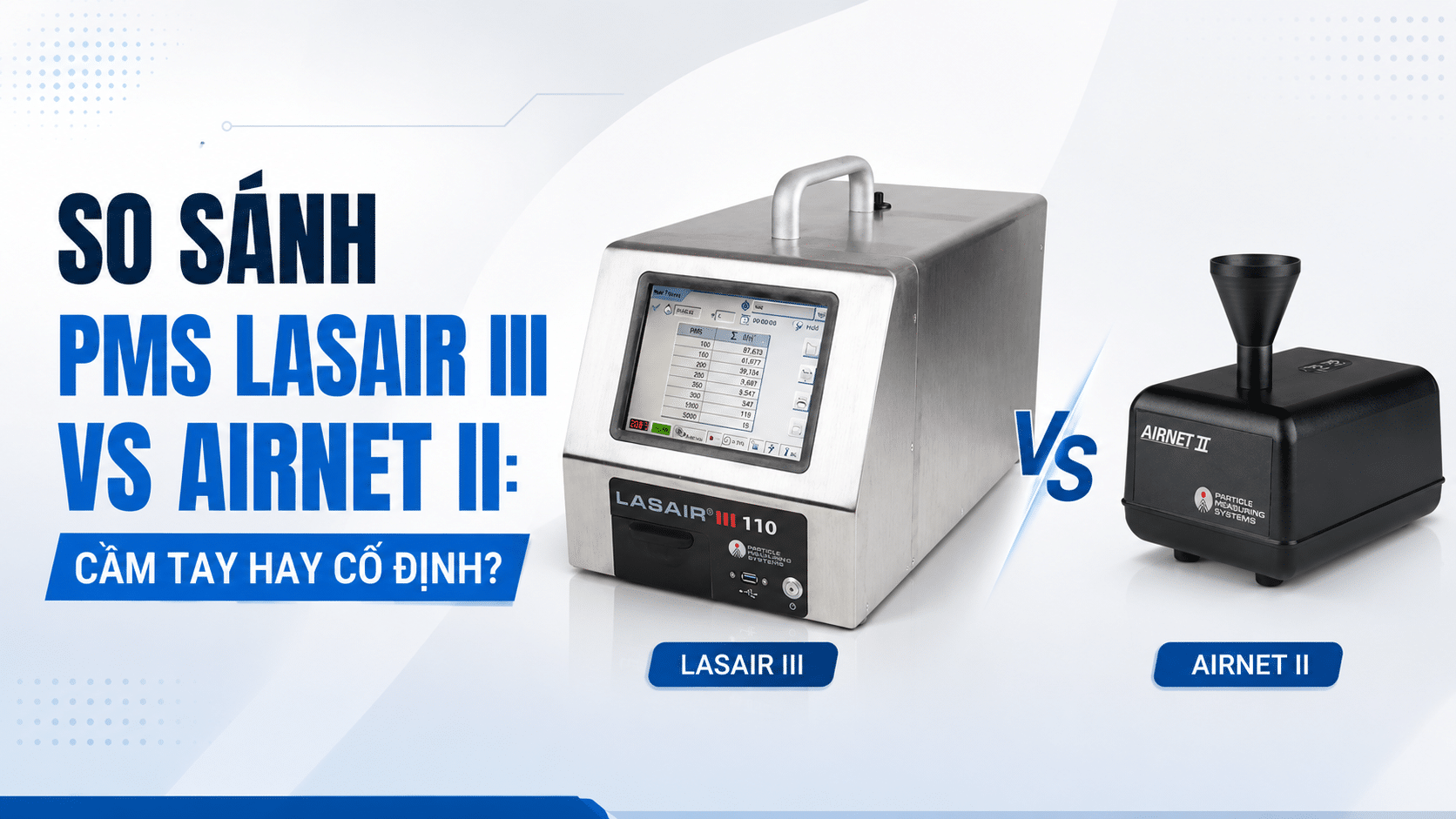 so sánh Lasair III vs Airnet II