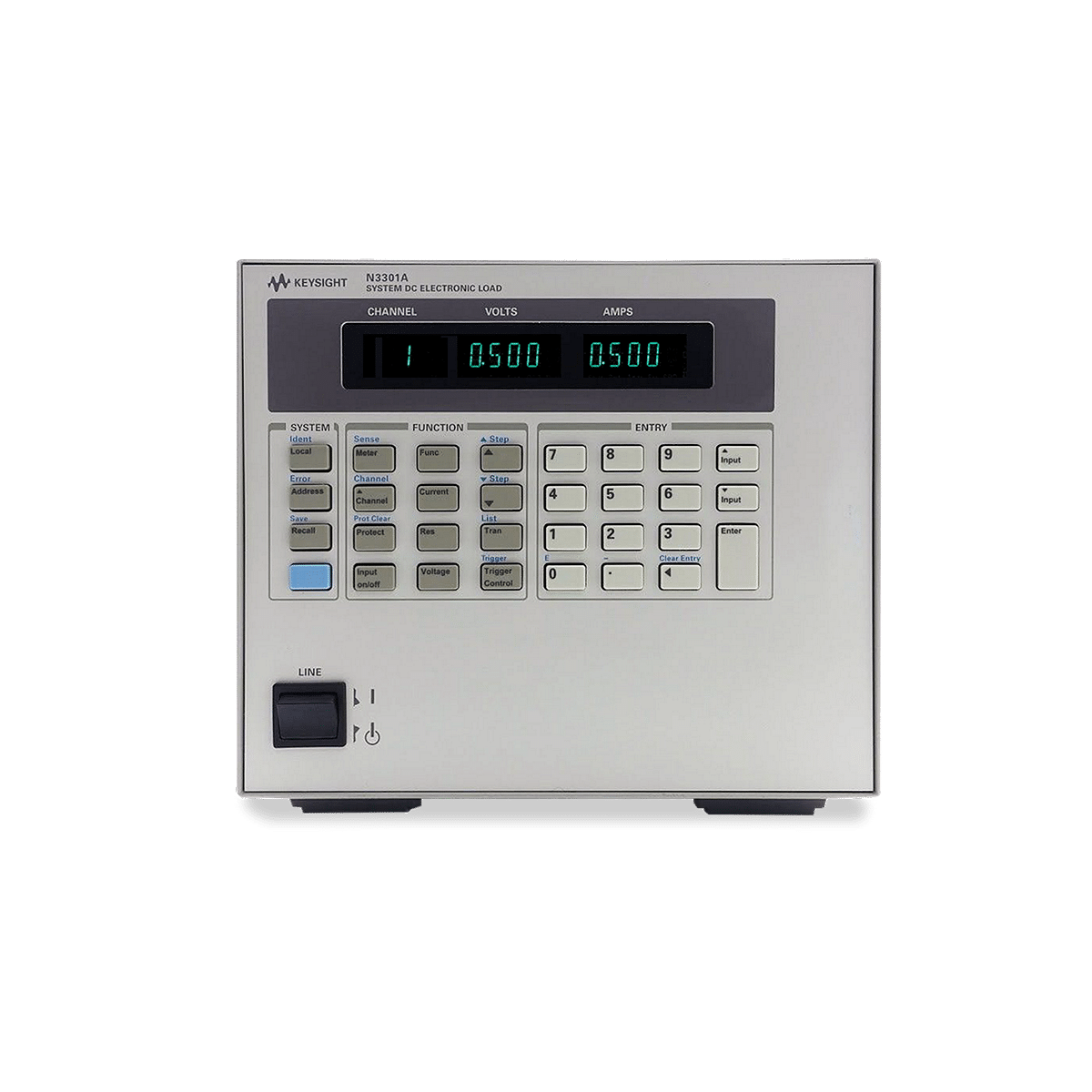 Thân máy cho tải điện tử DC Keysight N3301A (600 W max, 2 slots)