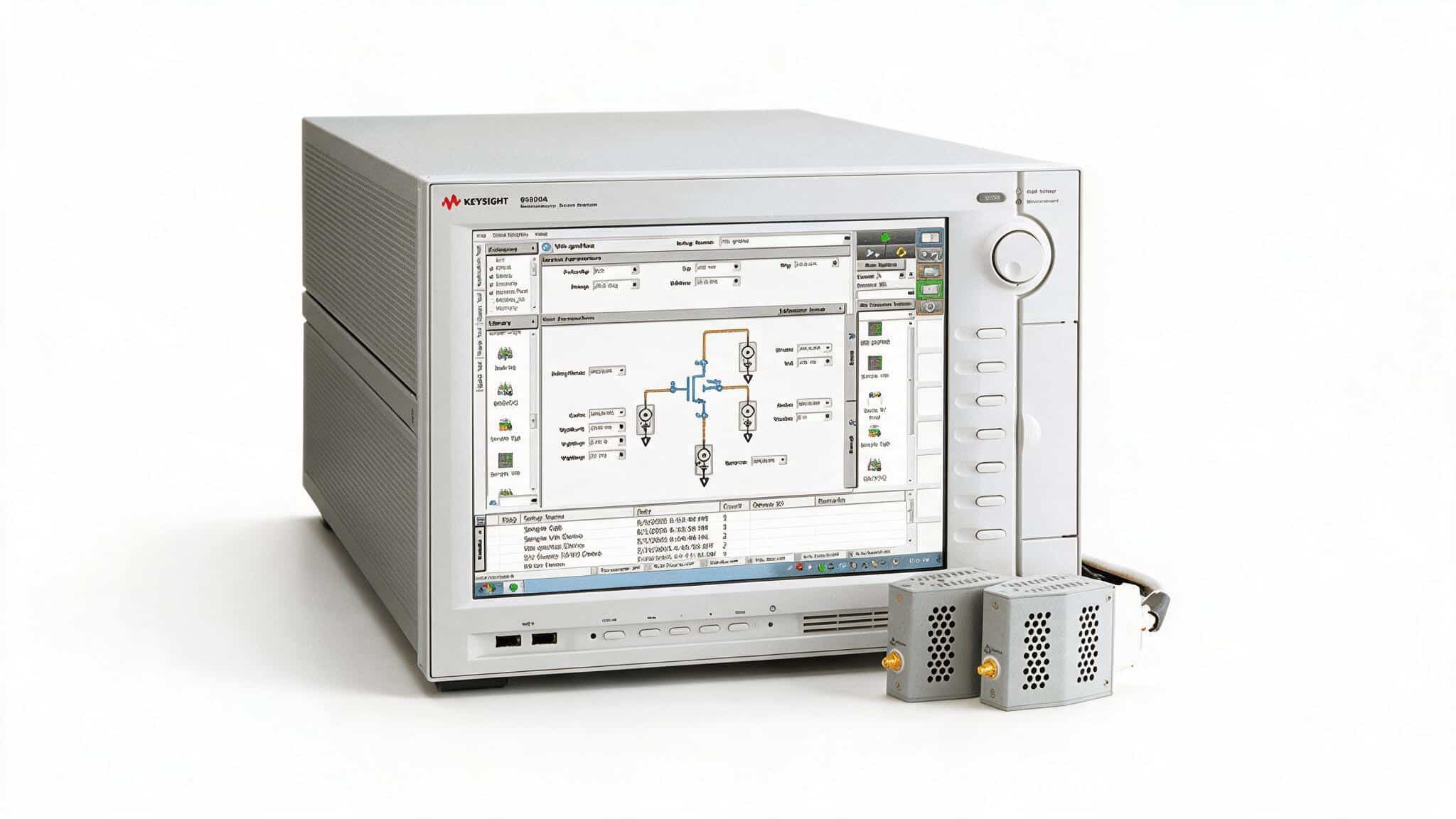 Máy phân tích linh kiện bán dẫn Keysight B1500A đo I-V và C-V trên cùng điểm chạm dò