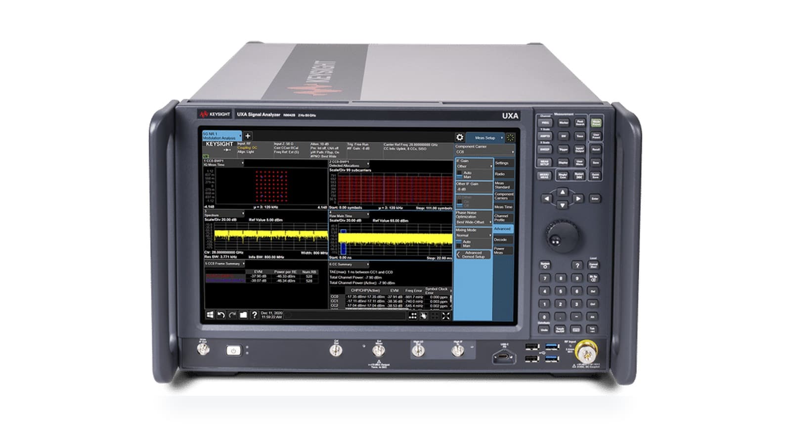Máy phân tích tín hiệu UXA Keysight N9042B dùng trong đo kiểm radar ô tô dải milimet