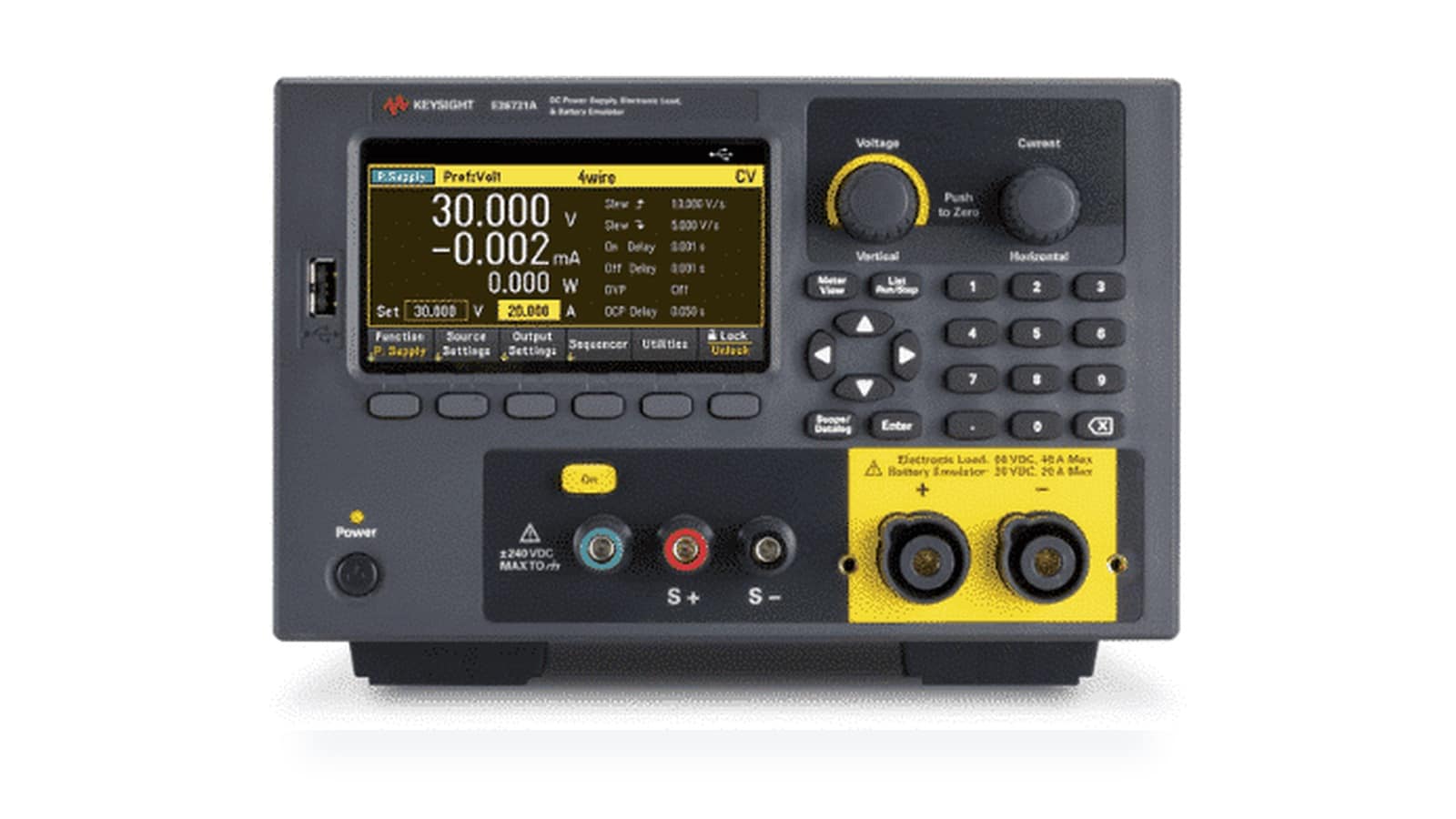 Thiết bị thử nghiệm pin Keysight E36731A dùng cho giả lập pin IoT