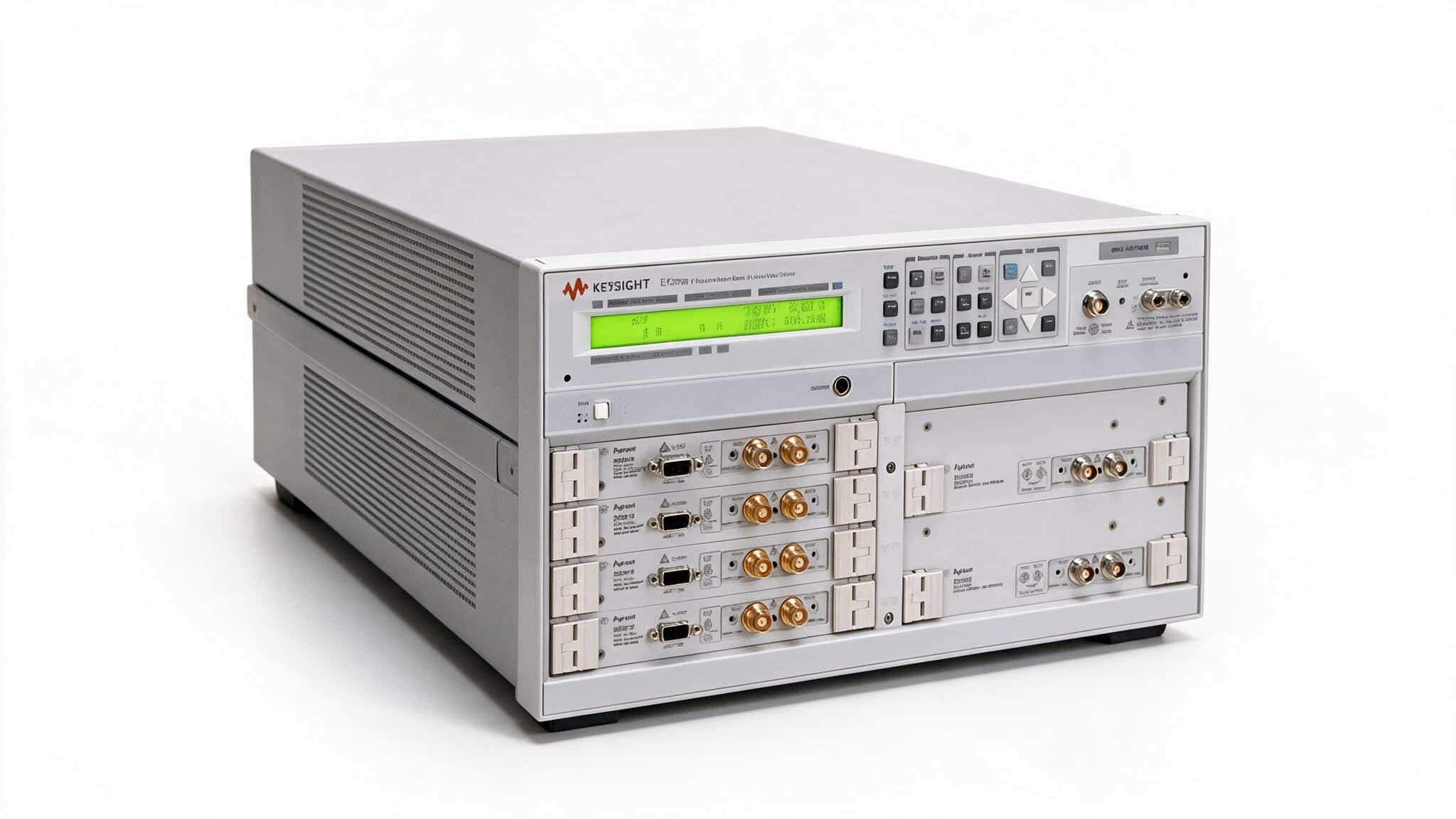Máy phân tích I-V Keysight E5270B dùng khi đo tham số bán dẫn trên wafer