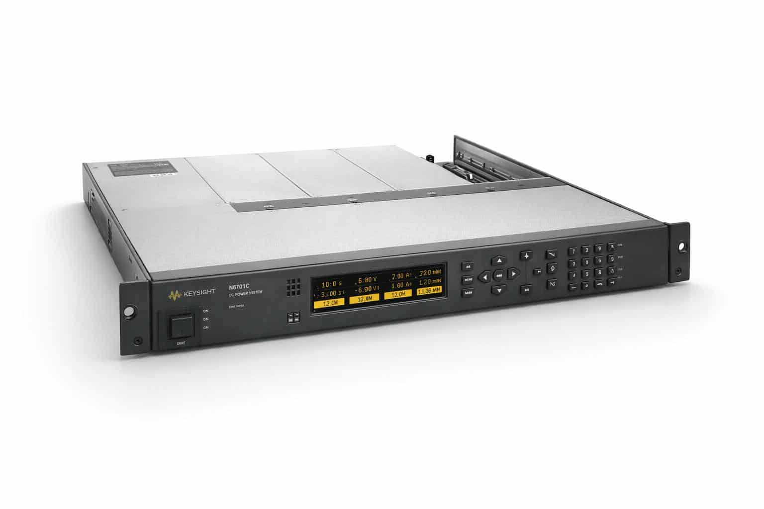 Nguồn DC lập trình Keysight N6701C — khung modular power N6700 bốn khe