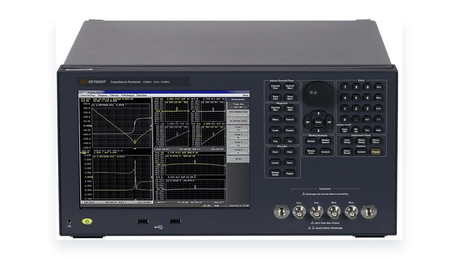 Máy phân tích trở kháng Keysight E4990A dùng đo C-V MOS tần số cao