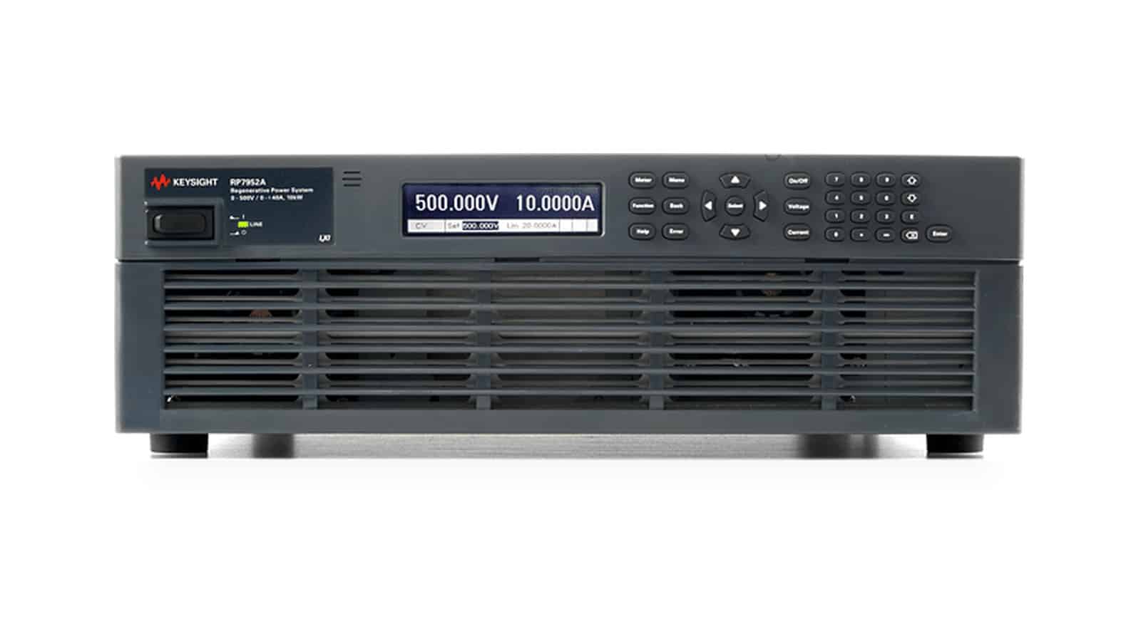 Hệ nguồn DC tái sinh Keysight dòng RP7900 dùng khi đo kiểm sạc xe điện