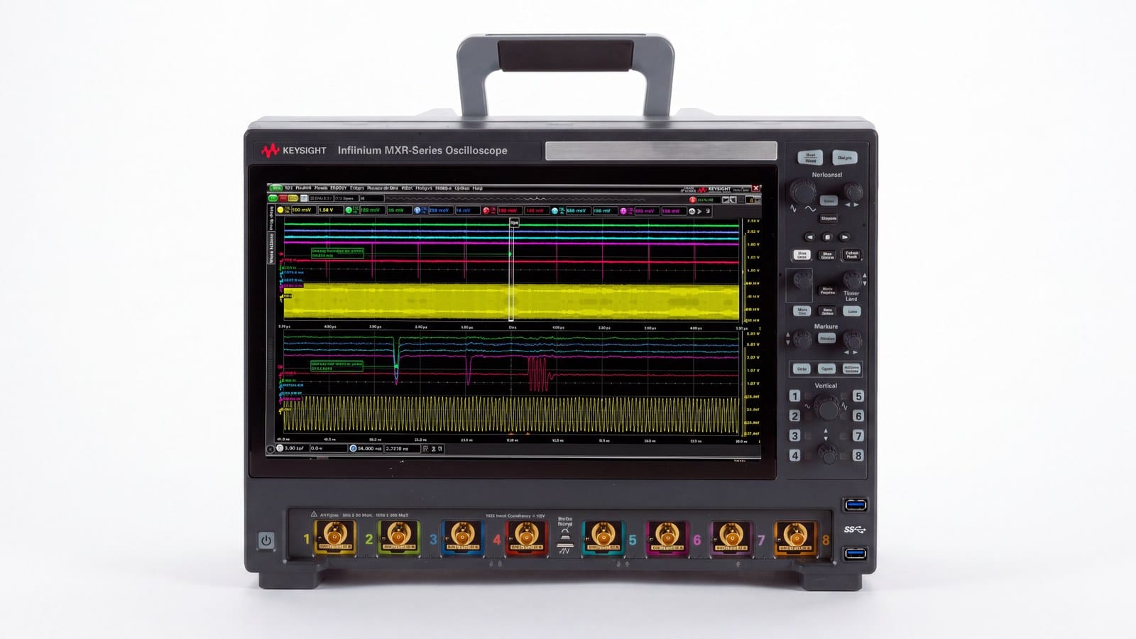 Máy hiện sóng Infiniium MXR Keysight MXR108B với bộ nhớ máy hiện sóng sâu tới 1,6 Gpts
