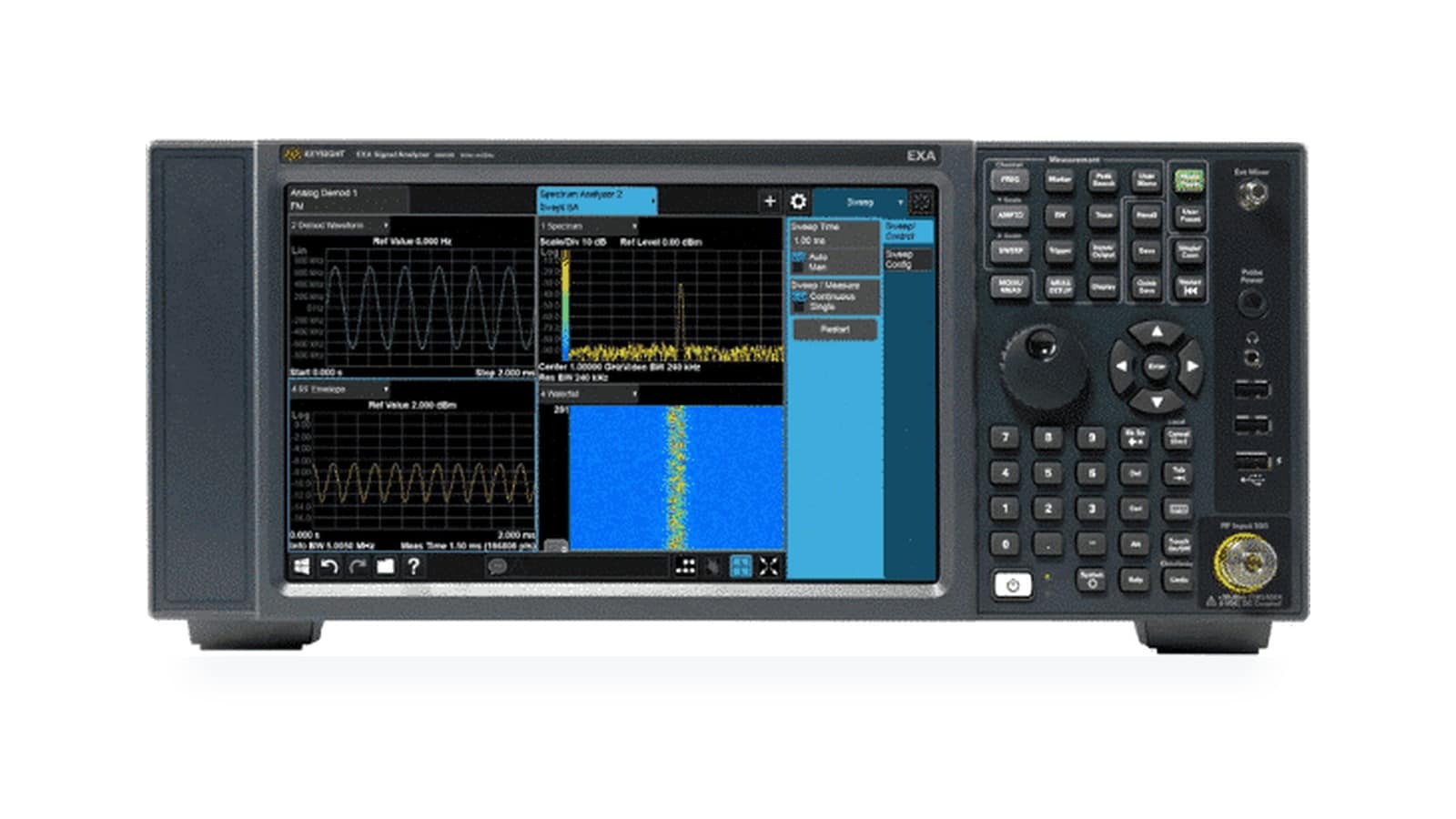 Máy phân tích tín hiệu EXA Keysight N9010B dùng cho đo tiền hợp chuẩn thiết bị không dây