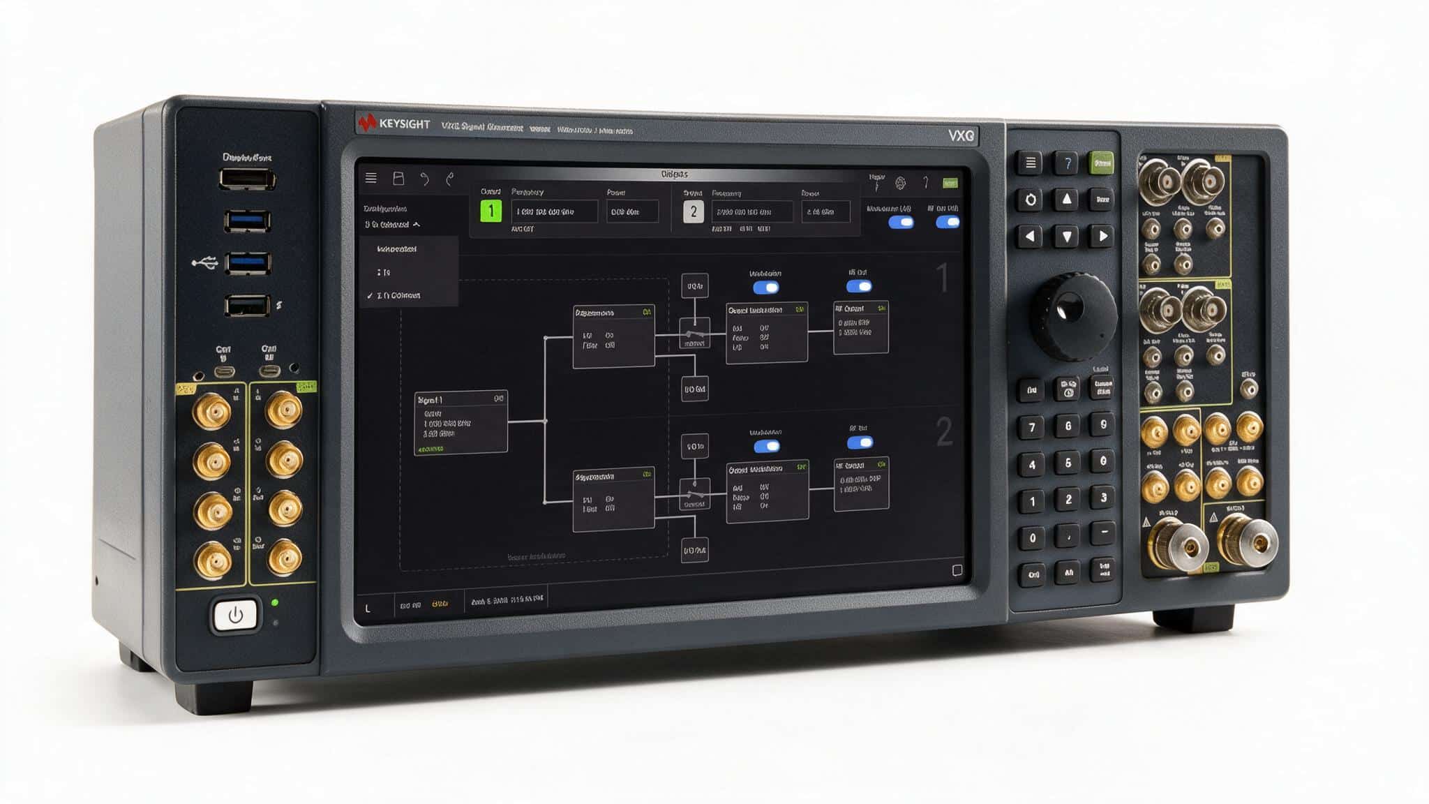 Máy phát tín hiệu vector VXG Keysight M9384B dùng trong đo lường lượng tử