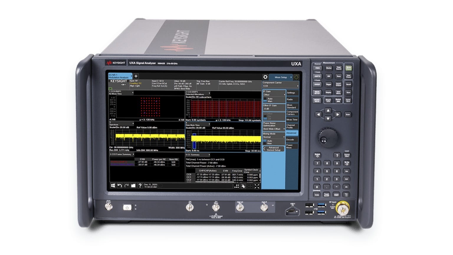 Máy phân tích tín hiệu UXA Keysight N9042B cho kiểm thử coexistence