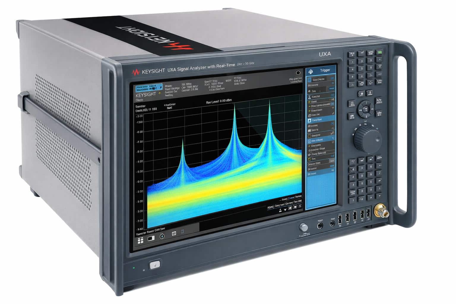 Máy phân tích tín hiệu UXA Keysight N9040B tới 50 GHz chính diện ảnh studio nền trắng