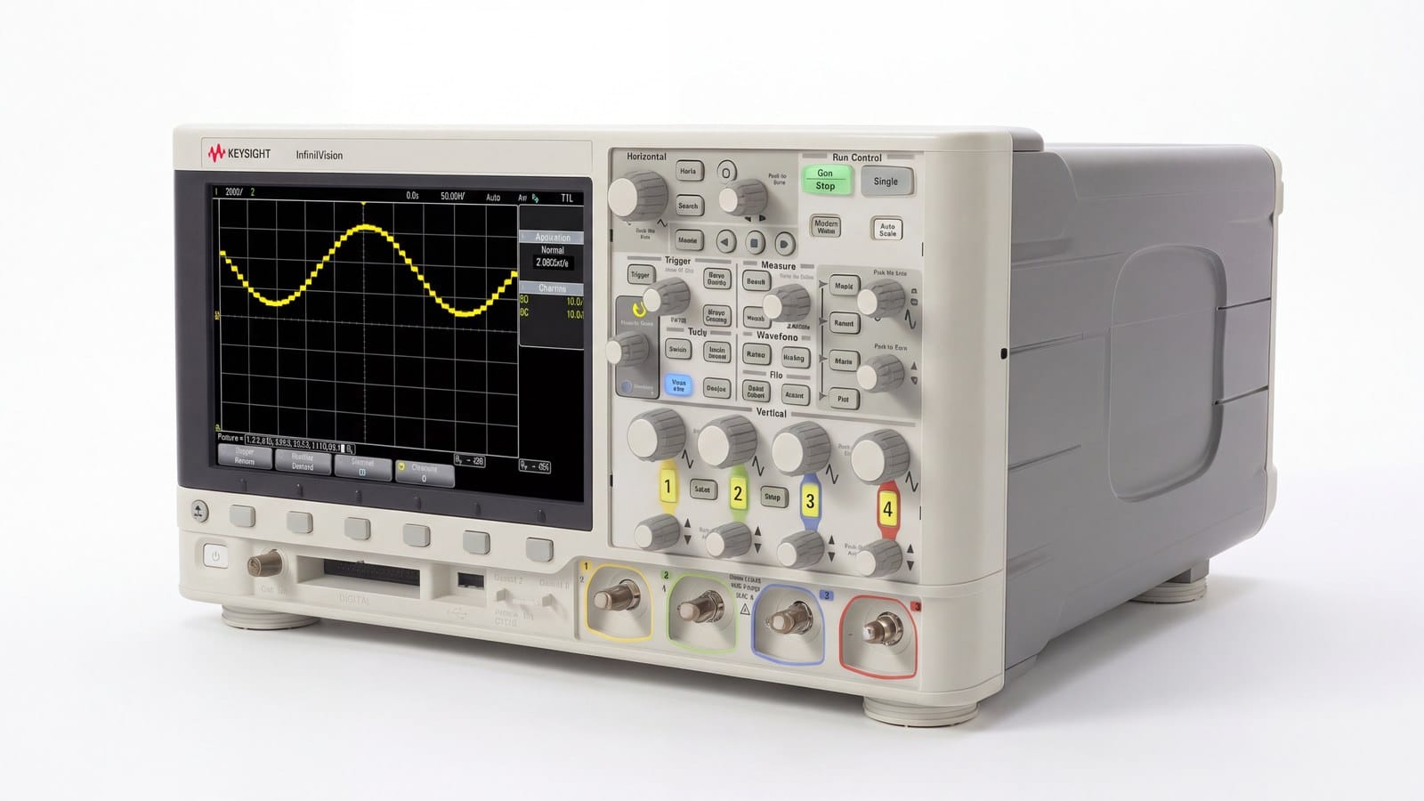 Máy hiện sóng Keysight DSOX2004A 4 kênh 70 MHz góc phối cảnh
