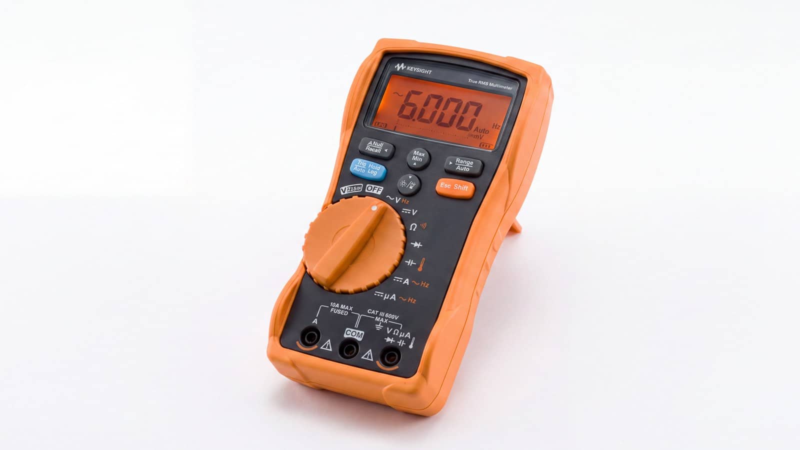 Đồng hồ vạn năng cầm tay Keysight U1233A góc phối cảnh studio
