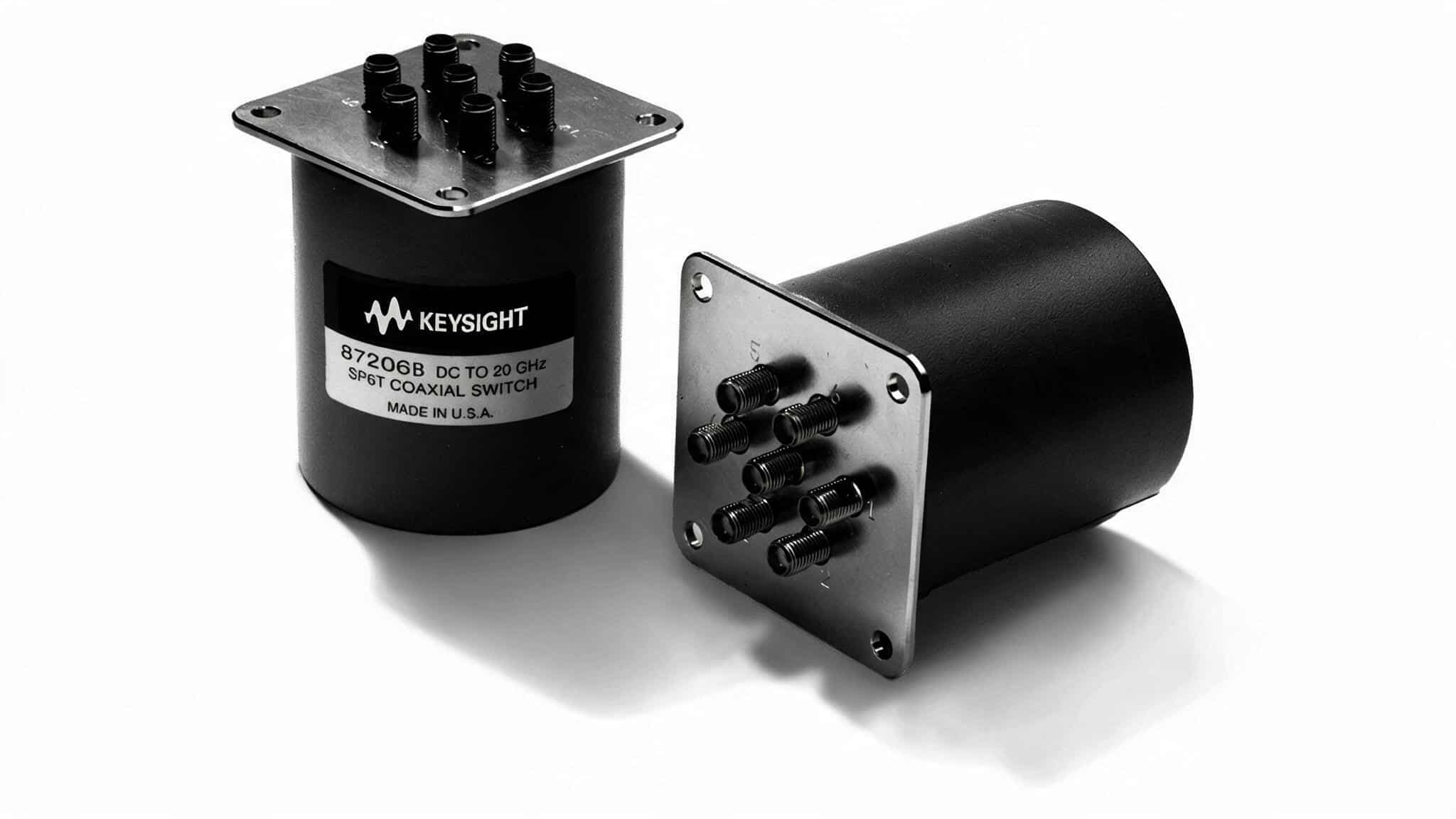 Multiport Coaxial Switch, DC to 20 GHz, SP6T Keysight 87206B — ảnh studio