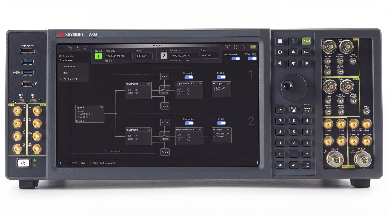 cảm biến lượng tử — máy phát tín hiệu vector VXG Keysight M9384B