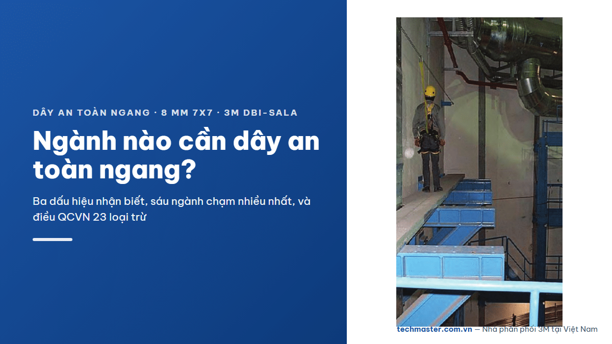 Dây an toàn ngang 8 mm 7x7 3M DBI-SALA — day-an-toan-ngang-ung-dung-theo-nganh