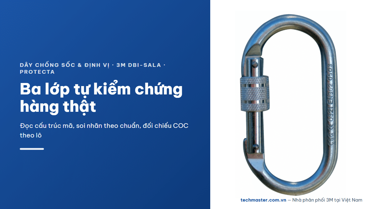 Dây chống sốc và dây định vị 3M DBI-SALA Protecta — day-chong-soc-3m-chinh-hang