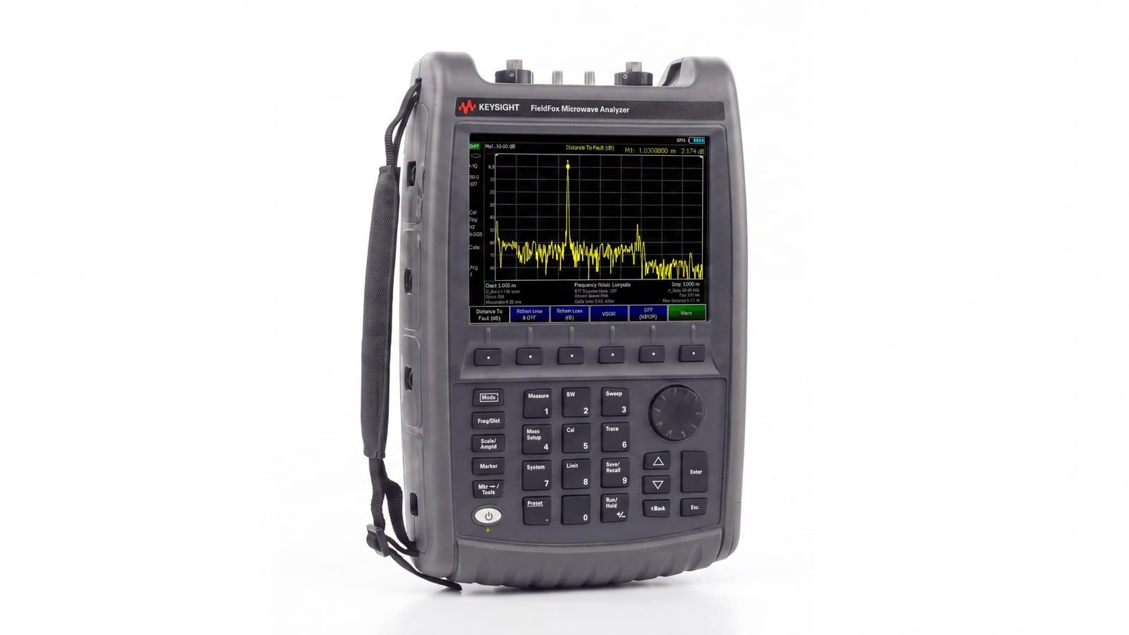 Máy phân tích cầm tay Keysight N9918A đo cáp và ăng ten với phép đo DTF