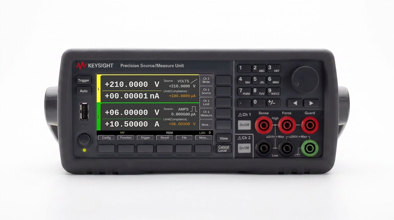 đo điện trở nhỏ bốn dây — Keysight B2912B