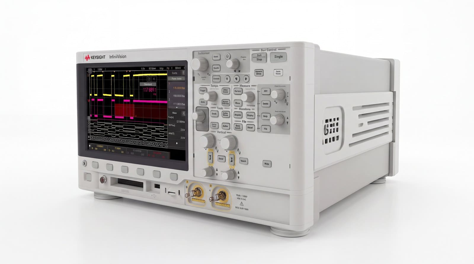 đo dòng bằng máy hiện sóng — Keysight DSOX3012T