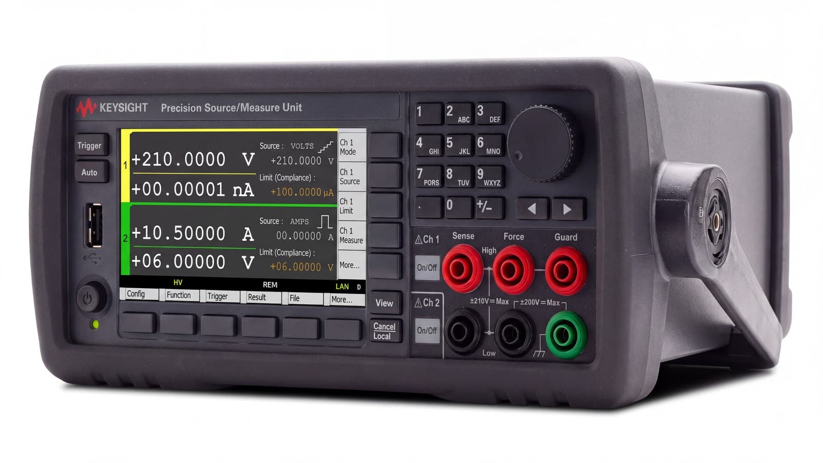 Đo dòng nghỉ nano-amp bằng nguồn-đo SMU Keysight B2912B