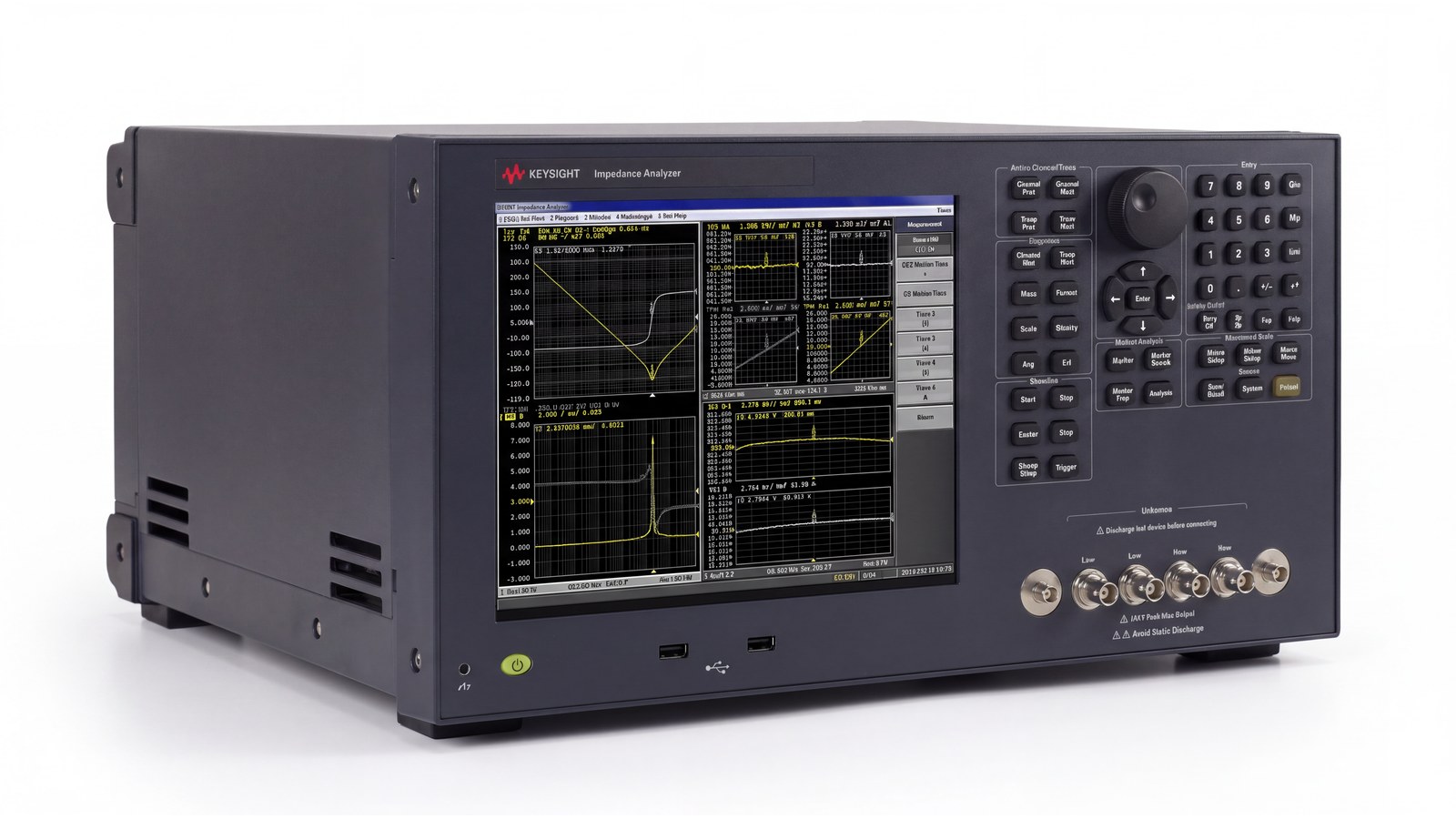 Đo hằng số điện môi và hệ số tổn hao với Keysight E4990A và đồ gá 16451B