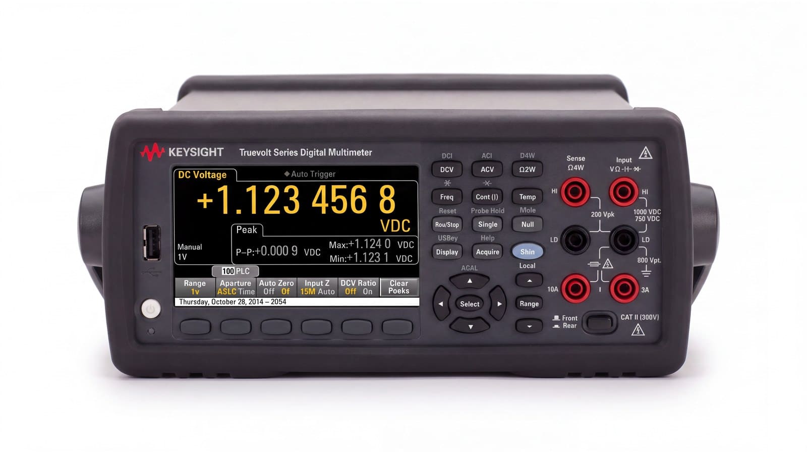 Đo hiệu suất DC-DC bằng đồng hồ vạn năng Truevolt Keysight 34470A