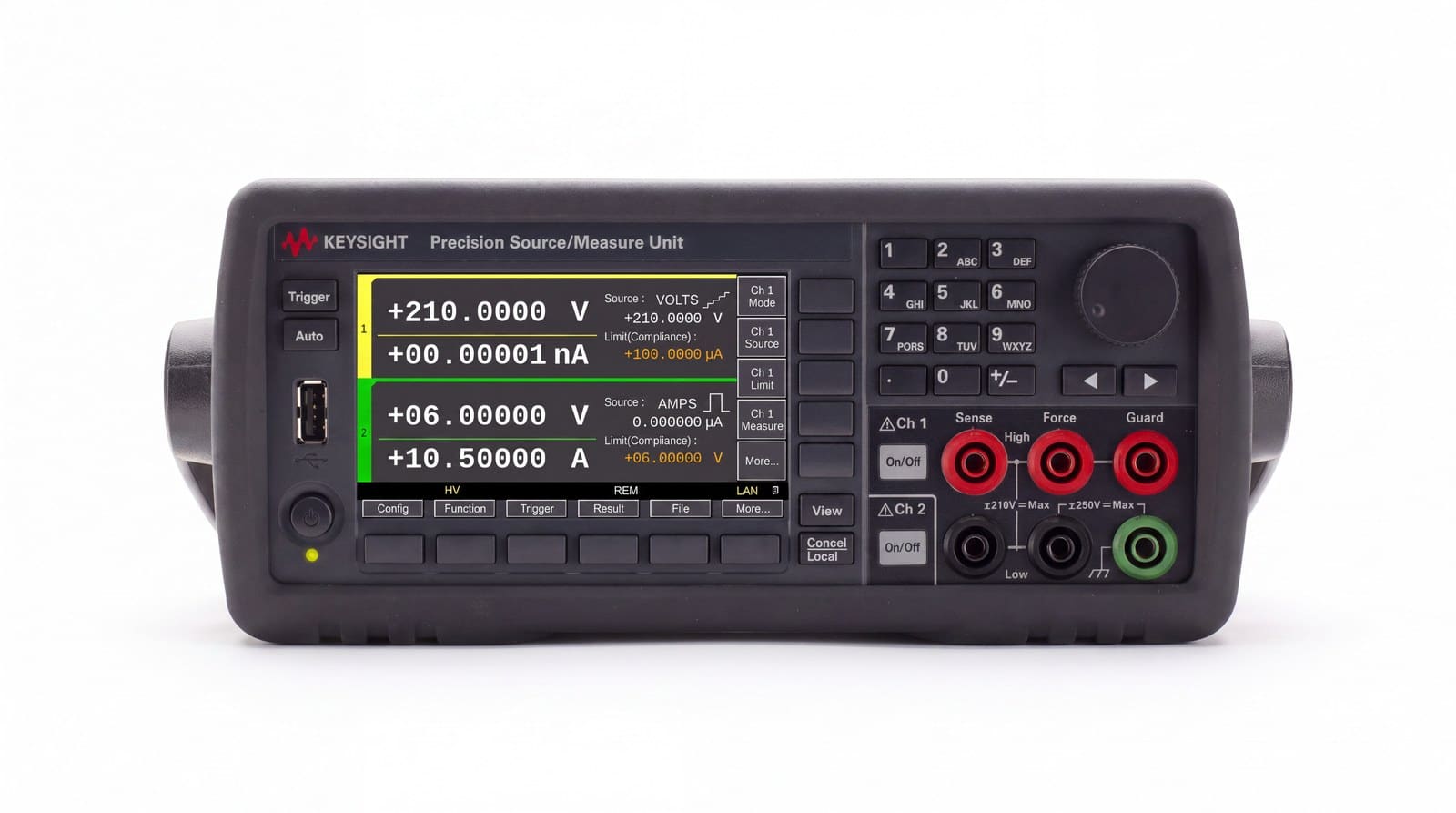 đo nhiễu 1/f — nguồn đo SMU Keysight B2912B