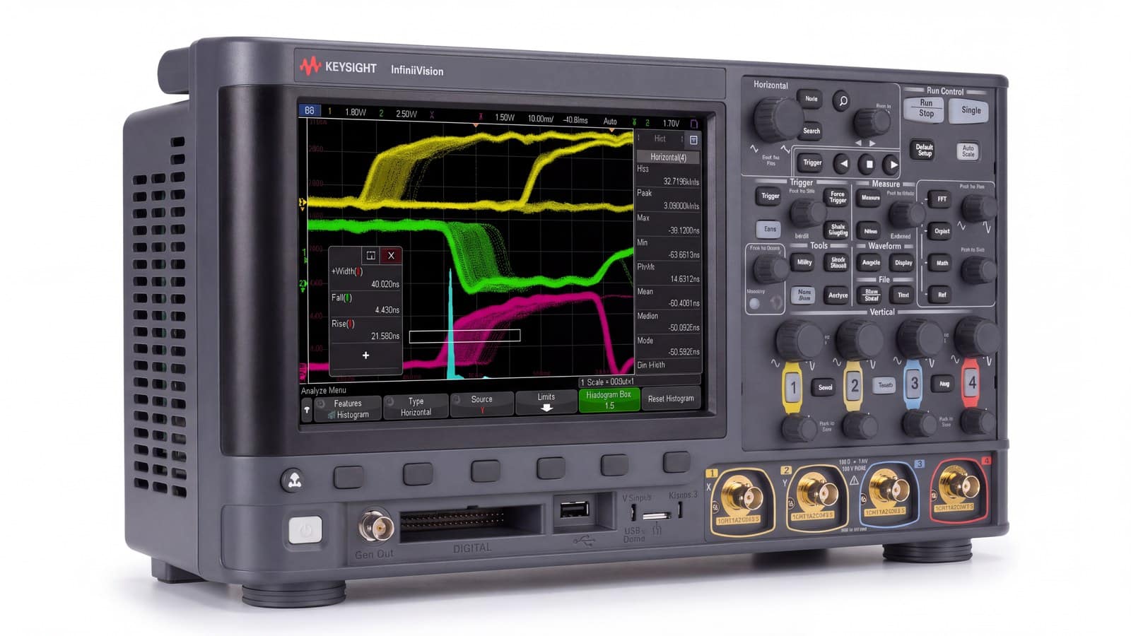 Đo tín hiệu biên độ nhỏ trên máy hiện sóng Keysight MSOX3104G
