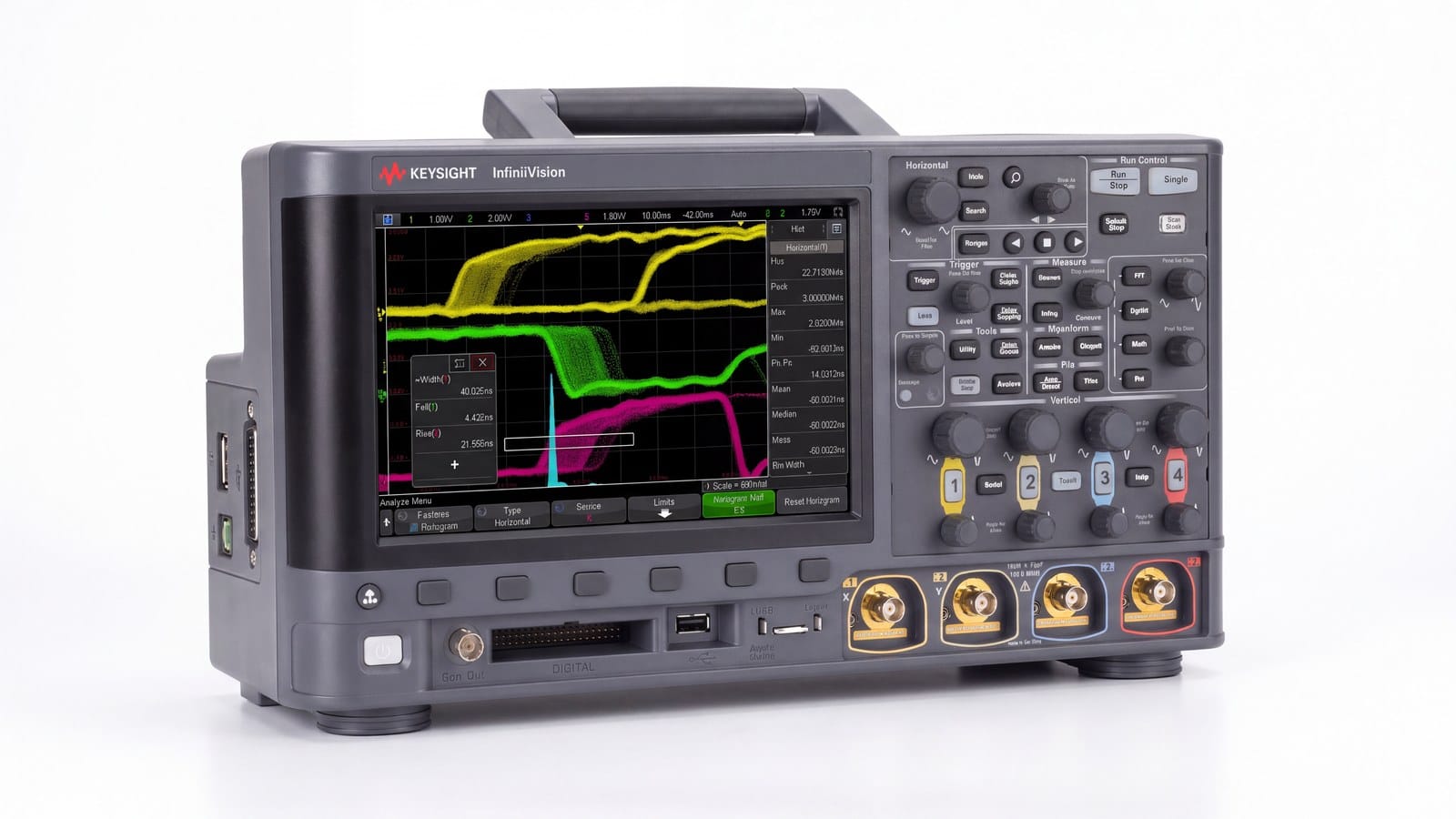 Đo tổn hao chuyển mạch bằng máy hiện sóng Keysight MSOX3104G