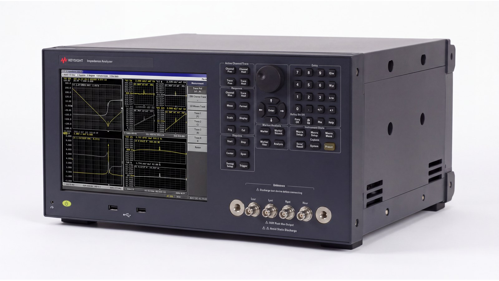 Đo vật liệu điện môi bằng máy phân tích trở kháng Keysight E4990A